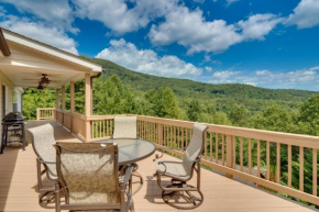 Hendersonville Retreat with Mtn Views and Deck!